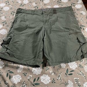 Dickies For Women Plus Size 20W Green Cargo Shorts Denim Heavy Work Outdoor